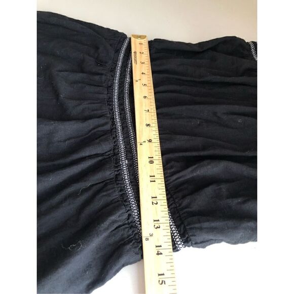 Old Navy Strapless Cotton Black Dress size M - Picture 7 of 11